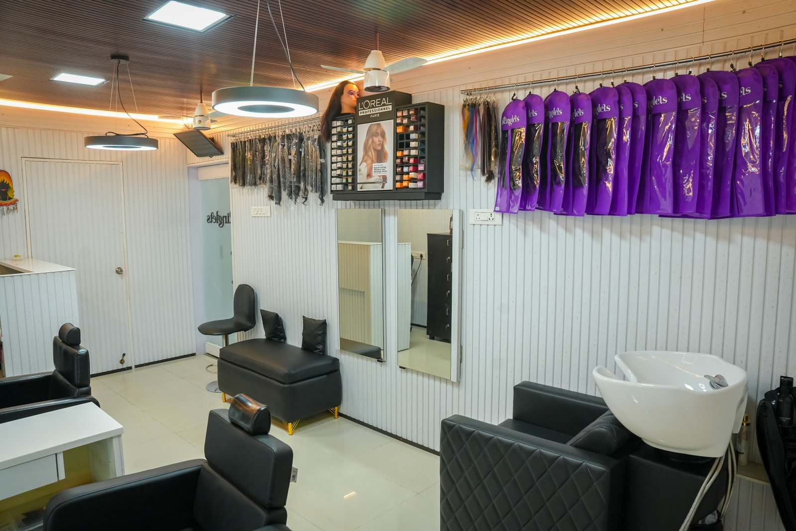100% Indian Remy Human Hair Extensions Transformation at Ringlets Studio Nanganallur Chennai
