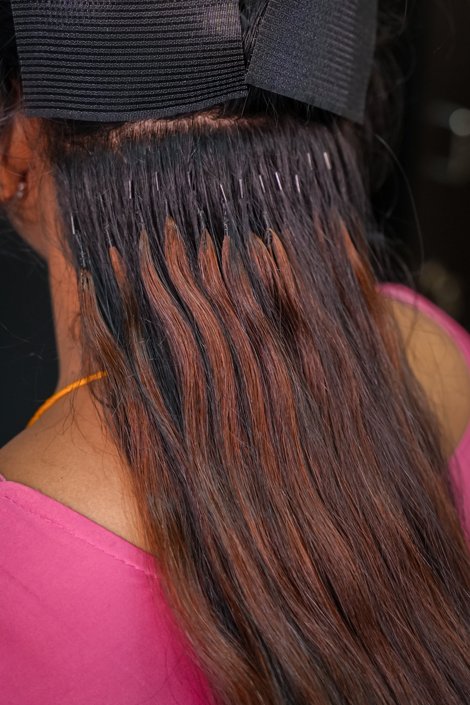 Precision Hair Cut Balayage Custom Color Matching Hair Extensions Chennai