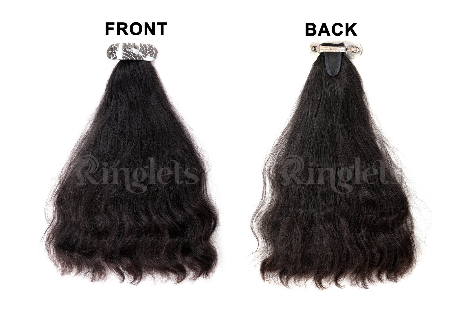 Natural Human Hair Ponytail Extension Wrap Ringlets Studio Nanganallur Chennai