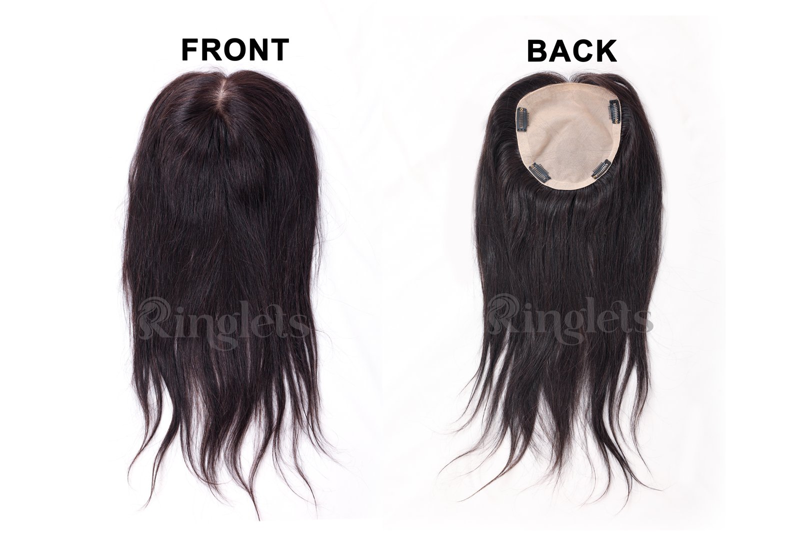 Clip-On Volumizer Hair Extensions Set for Instant Thickness Ringlets Nanganallur